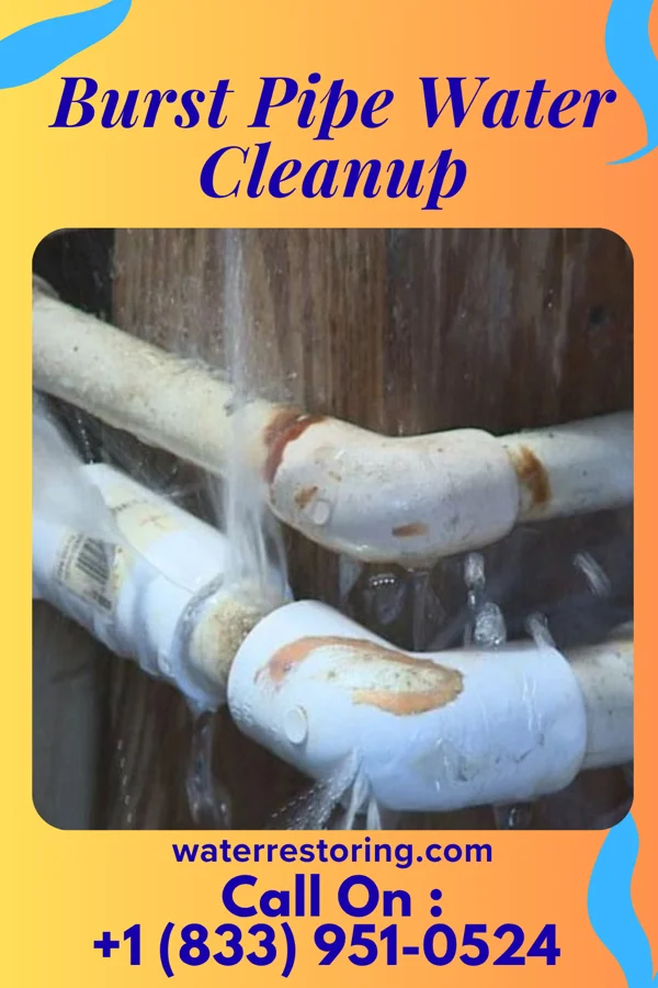 Burst Pipe Water Cleanup in New Harmony, UT